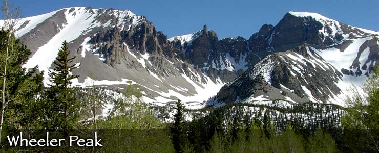 Wheeler Peak in Great Basin National Park
